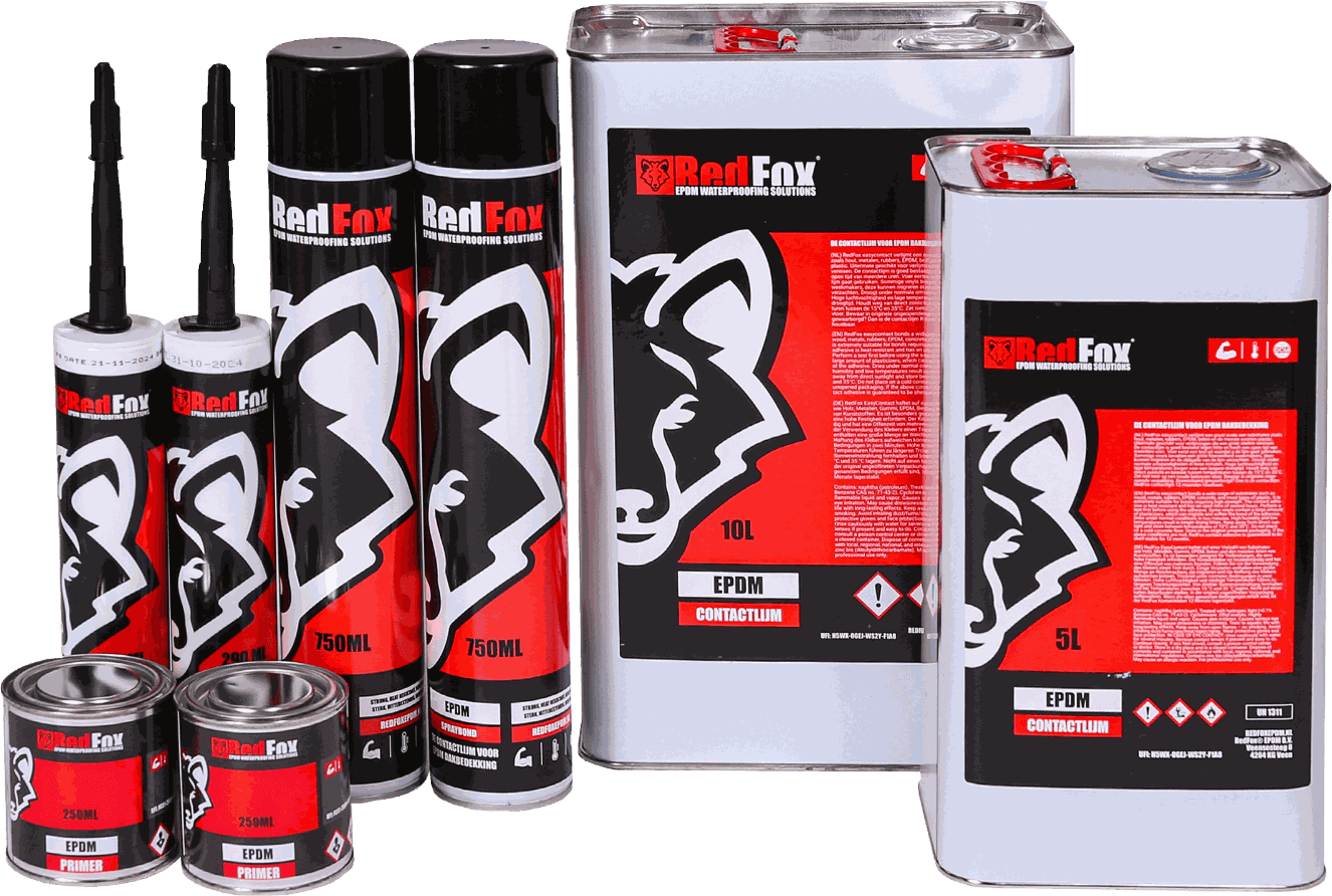 Lijm en kit voor EPDM montage
