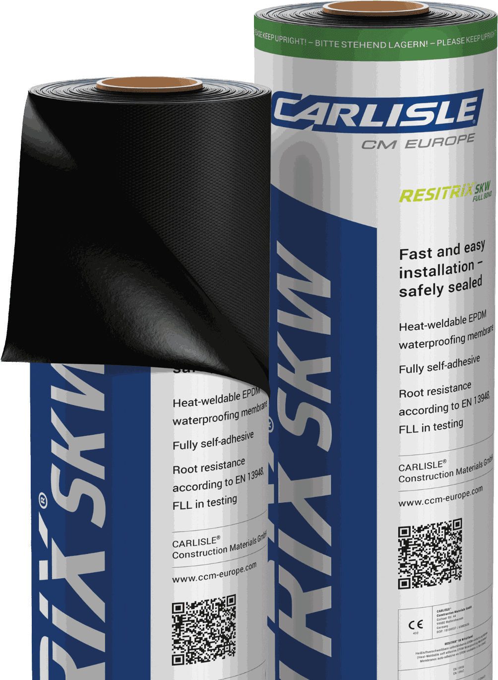 Resitrix premium EPDM dakbedekking